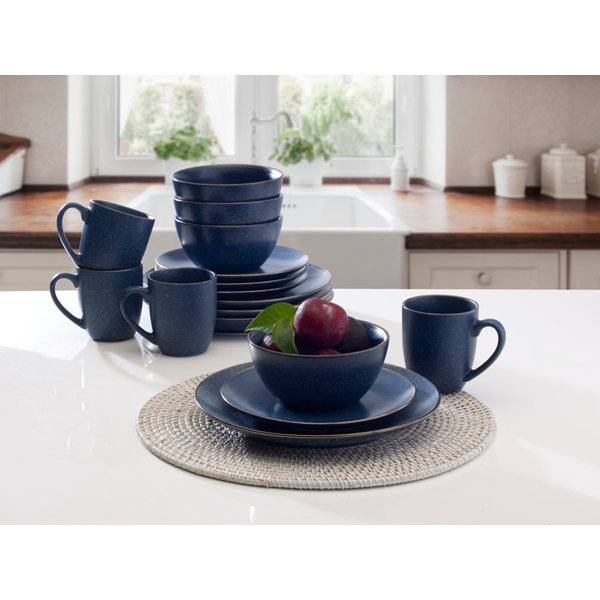 Gourmet Basics By Mikasa Juliana Stoneware Dinnerware Set of 16